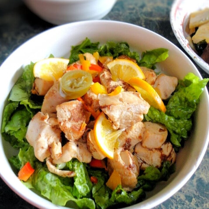 鶏肉のおかずサラダ レシピ 作り方 By すいかサマ 楽天レシピ